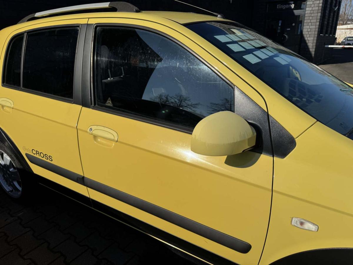 Hyundai Getz Cross original T&uuml;r vorn rechts 3W Willow Green 5-T&uuml;rer Rohbau Bj.2008